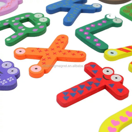 WOODEN MAGNET A TO Z - EKT0118