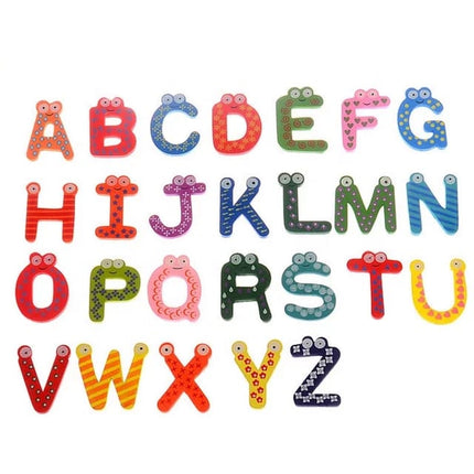 WOODEN MAGNET A TO Z - EKT0118