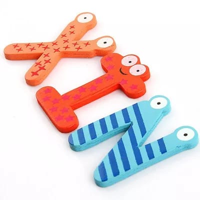 WOODEN MAGNET A TO Z - EKT0118