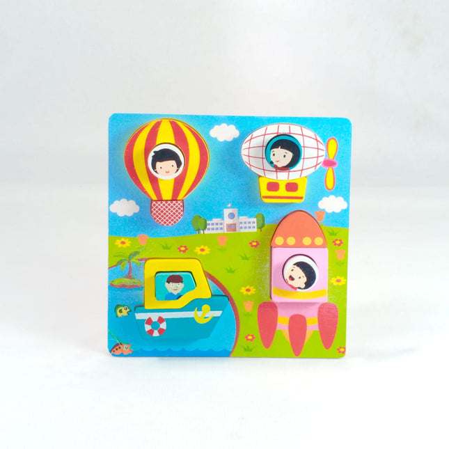 Extrokids wooden block jigsaws Puzzle - EKT1893