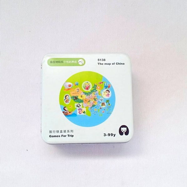 Extrokids Wooden Geometry Block Game Toy The Map of China - EKT1896S