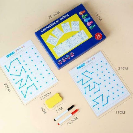 Extrokids Connection By Writing Math Toys Educational Toys Writing Crossing Toy - EKT1936