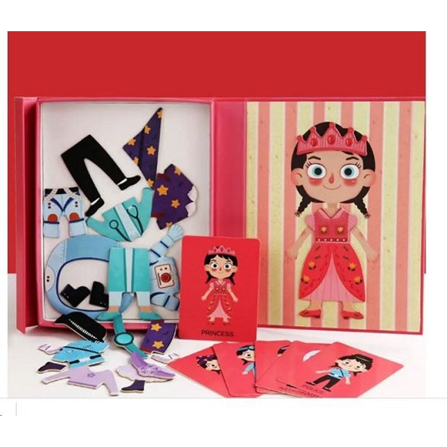 Extrokids Magnetic Girl Dress Up Puzzles For Kids - EKT1942