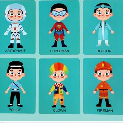 Extrokids Magnetic Boy Dress Up Puzzles For Kids - EKT1943