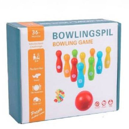 Extrokids Bowling Pins Ball Toys Mini Plastic Bowling Set Fun Indoor Family Halloween Party Games - EKT1979