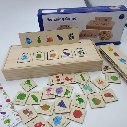 Extrokids Matching Vegatables Learning Toy Box for kids - EKT1992