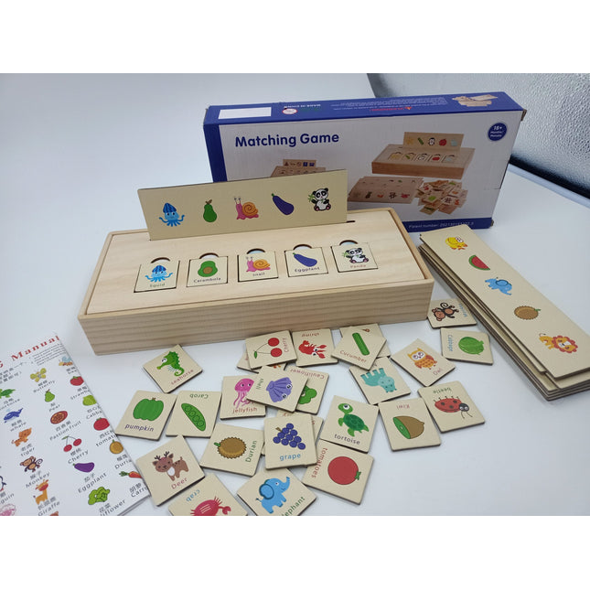 Extrokids Matching Vegatables Learning Toy Box for kids - EKT1992