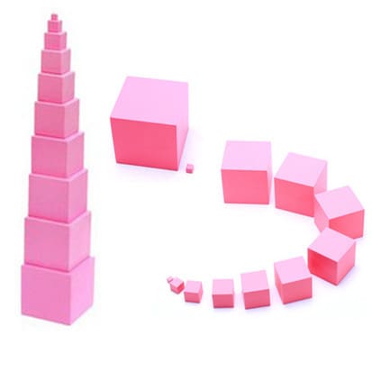 Montessori Pink Tower - EKT2021