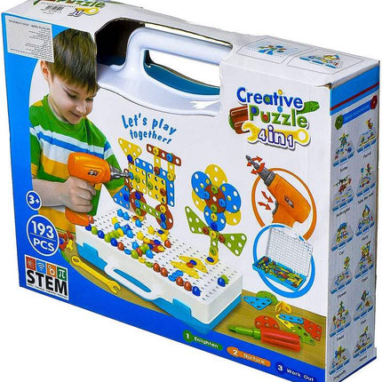 Extrokids creative puzzle 4 in 1 set - EKT2028