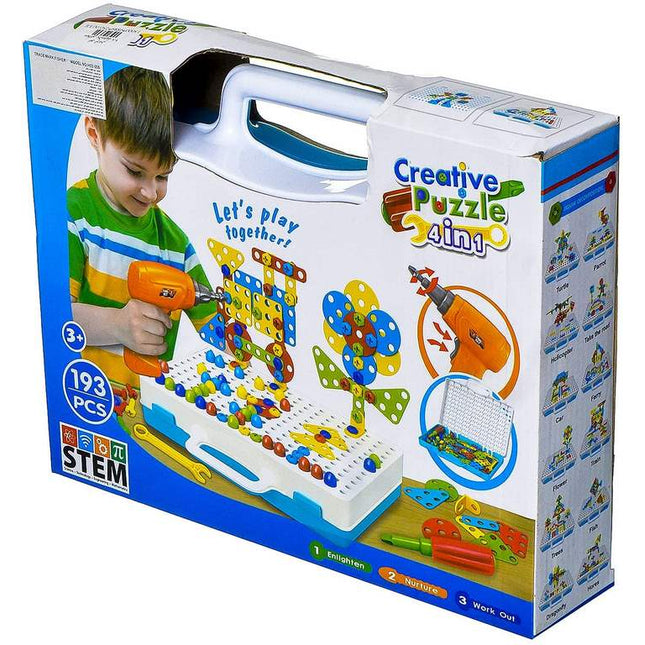 Extrokids creative puzzle 4 in 1 set - EKT2028