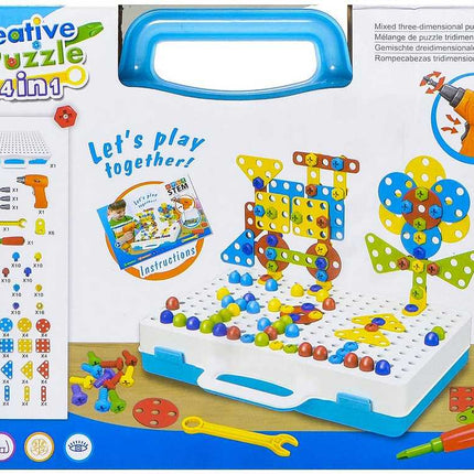 Extrokids creative puzzle 4 in 1 set - EKT2028
