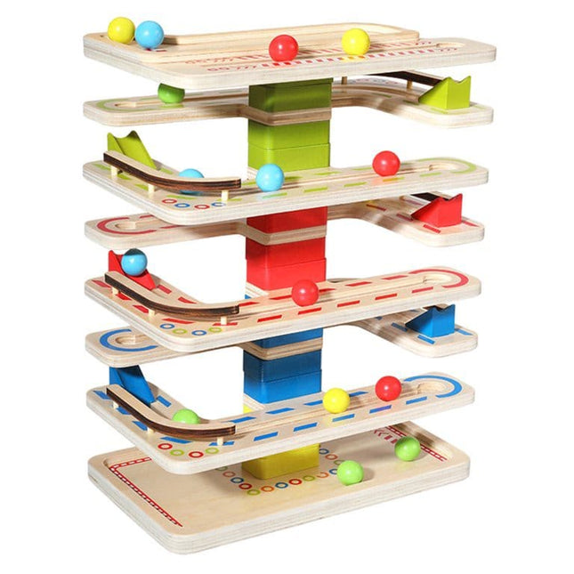 Extrokids Race Ball Ramp Track Montessori Stem Educational Cars Toys - EKT2030