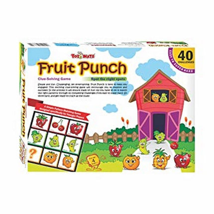Extrokids Toymate Fruit Punch- 40 Challenges- A Clue Solving Mind Teaser Fun Game for Age 6 Years to Adults - EKT2043