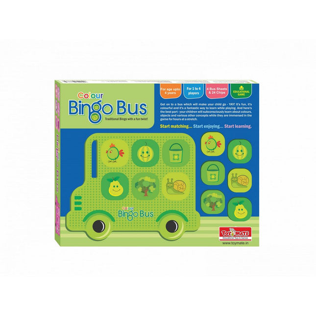 Extrokids CoComelon School Bus Bingo Game - EKT2045