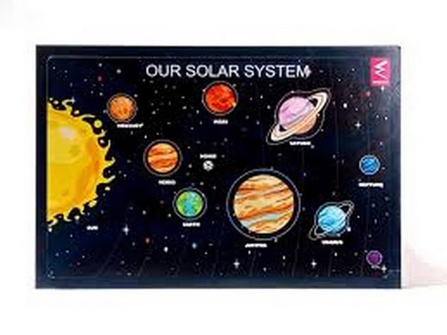 Extrokids the solar system board Puzzle-EKT2073
