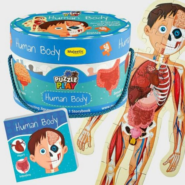 Extrokids human body puzzle-EKT2068