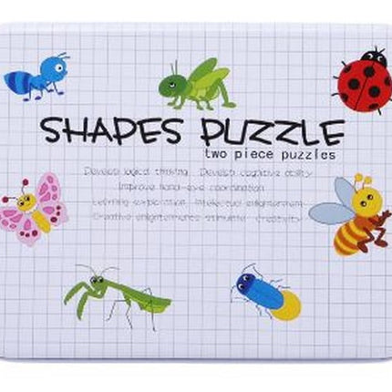 Extrokids insects set Pair SHAPE MATCHING Puzzle-EKT2075