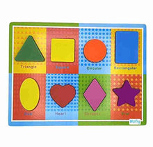 Load image into Gallery viewer, Wooden sHAPES PatTern Puzzle Board - EKT2083
