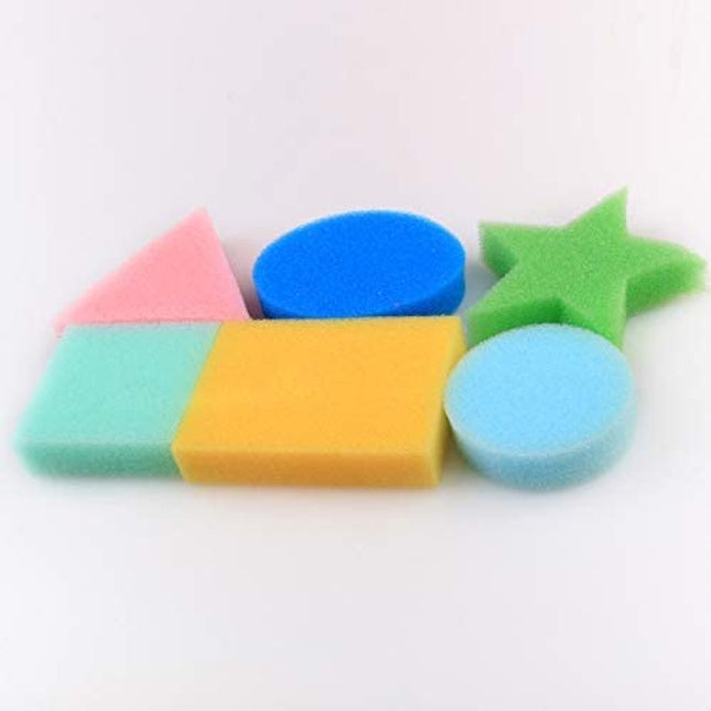 6PC SHAPE SPONGE SET (6SSS) - EKT2088