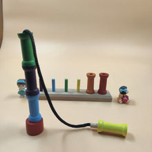 Load image into Gallery viewer, Lacing Toy Wooden for toddler - EKT2095
