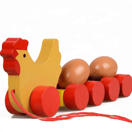 Duck with Egg pull along Toy - EKT2110