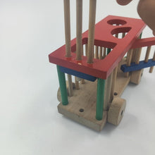 Load image into Gallery viewer, Wooden Cage Truck with Shape Sorter - EKT2123
