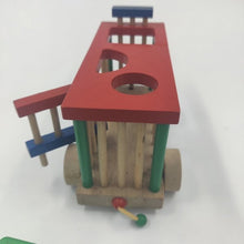 Load image into Gallery viewer, Wooden Cage Truck with Shape Sorter - EKT2123
