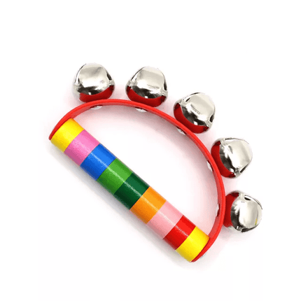 Wooden Semi Circle Rattle - EKT2130