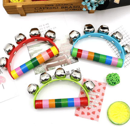 Wooden Semi Circle Rattle - EKT2130