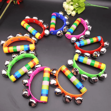 Wooden Semi Circle Rattle - EKT2130