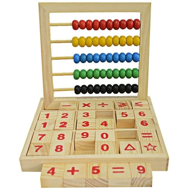 Wooden Math Abacus Learning Kit - EKT2151