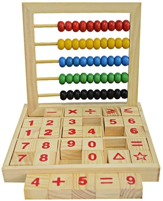 Wooden Math Abacus Learning Kit - EKT2151