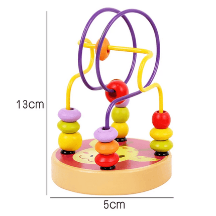 Wooden Fine Motor Bead moving Toy - EKT2152
