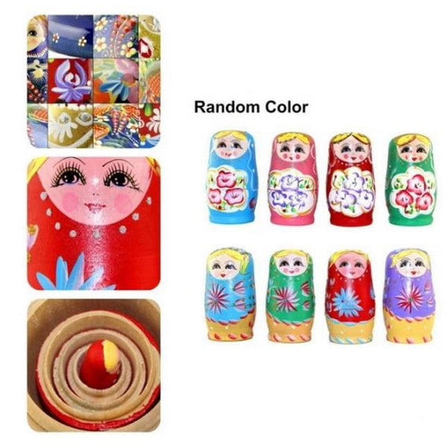 Wooden Family Stacking - Random Colors will be shipped - EKT2163