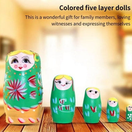 Wooden Family Stacking - Random Colors will be shipped - EKT2163