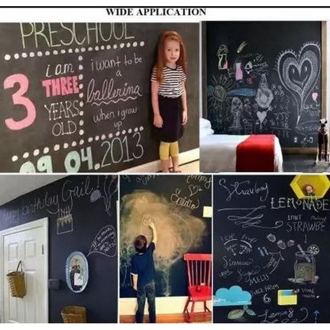 Extrokids Wall Board Sticker - black - EKT2181