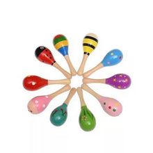 Load image into Gallery viewer, Wooden Egg Bell Rattle - Small Size - EKT2185
