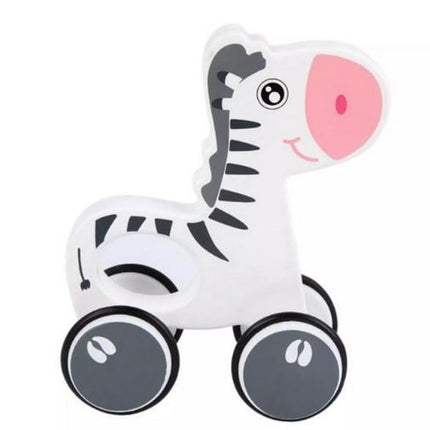 Wooden Zebra pull along - EKT2189