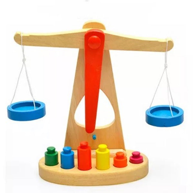 Wooden Weighing Balancing Game - EKT2191