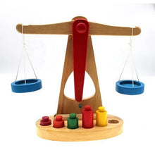 Load image into Gallery viewer, Wooden Weighing Balancing Game - EKT2191
