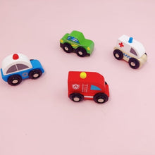 Load image into Gallery viewer, wooden 4 in 1 Mini Cars - A+ qulaity - EKT2201
