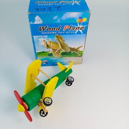 Wooden Aeroplane - Color -A+ Quality - EKT2206
