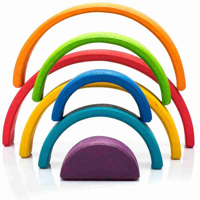 Rainbow stacker - small - 7 pcs - EKT2211