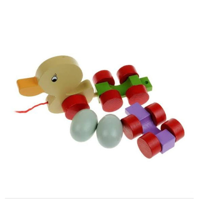 Duck with Egg pull along - A + Quality - EKT2219