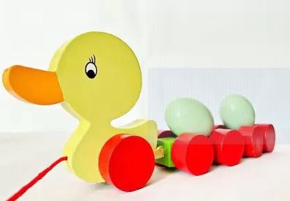 Duck with Egg pull along - A + Quality - EKT2219