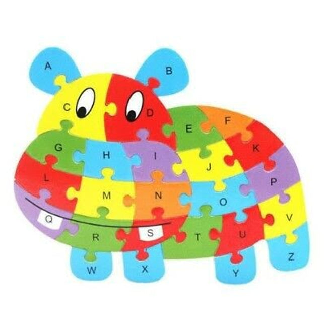 Wooden Jigsaw Puzzle with name Board - Cattle - EKT2244