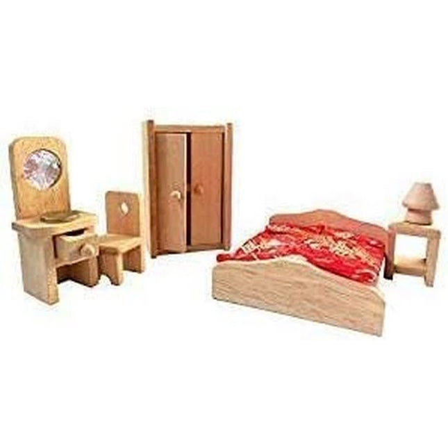 Wooden Miniature Furniture set - Bed Room - EKT2270