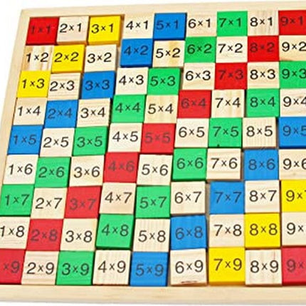 Wooden Multiplication Learninig board fro kids - EKT2276
