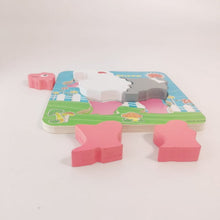 Load image into Gallery viewer, Wooden Chunky Puzzles - Sheep - EKT2282
