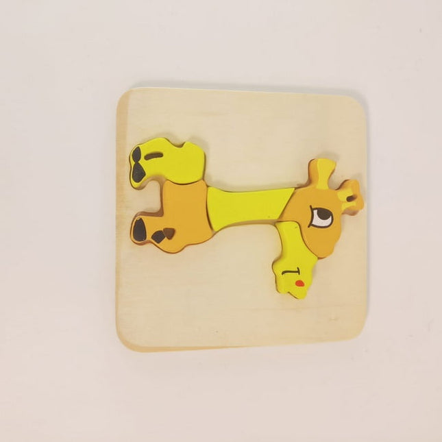 Wooden Chunky Puzzles - Tall Girafee - EKT2284